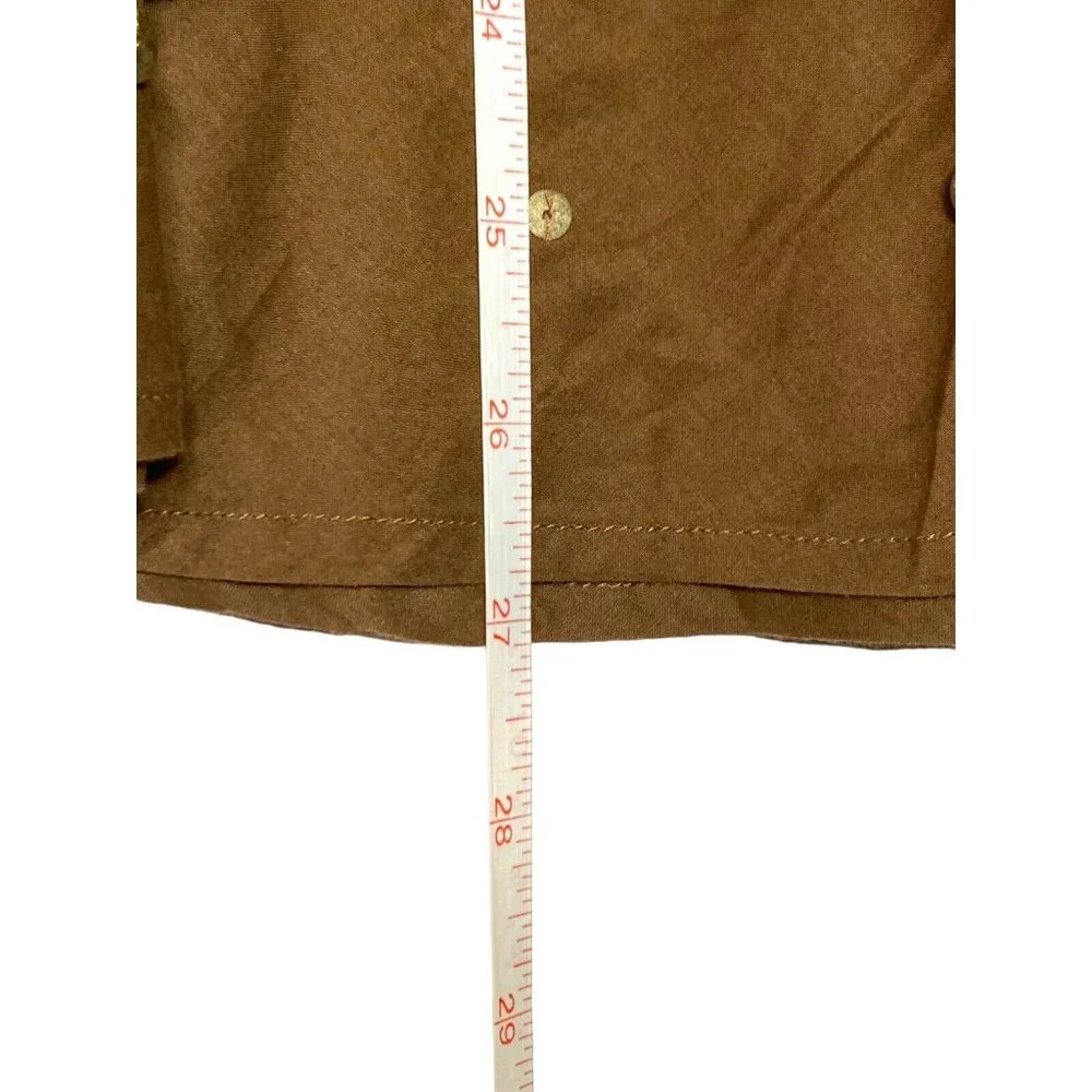 Vintage Judith Hart‎ Collection Skirt Womens 10 Brown Short Jeweled Accents